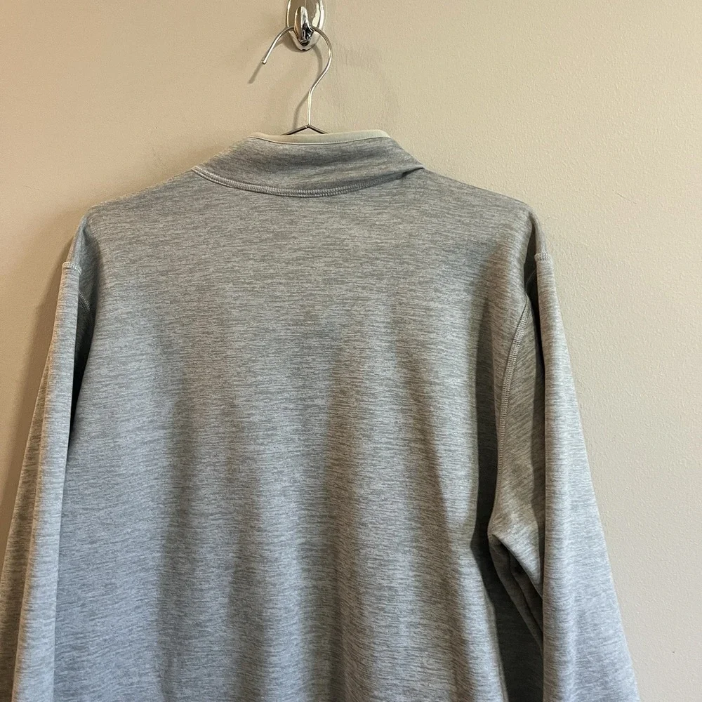 The North Face Men's Gray Jacket 1/4 Zip Long Sleeve Pullover Size Large